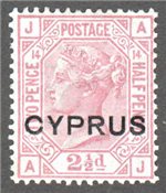 Cyprus Scott 3 Mint Plate 14